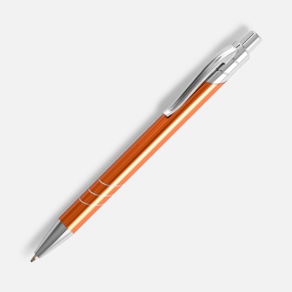 Ручка шариковая Undertone Metallic, оранжевая